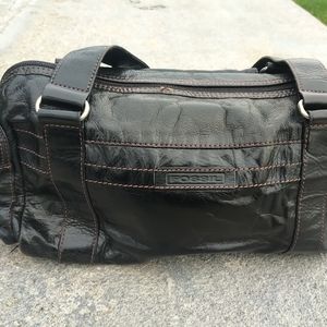 Fossil soft leather  satchel purse